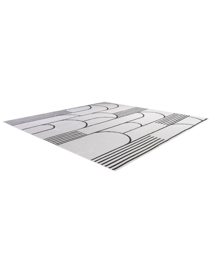 Detail image of 13' x 13' Easy-Clean Modern Indoor / Outdoor Square Rug
