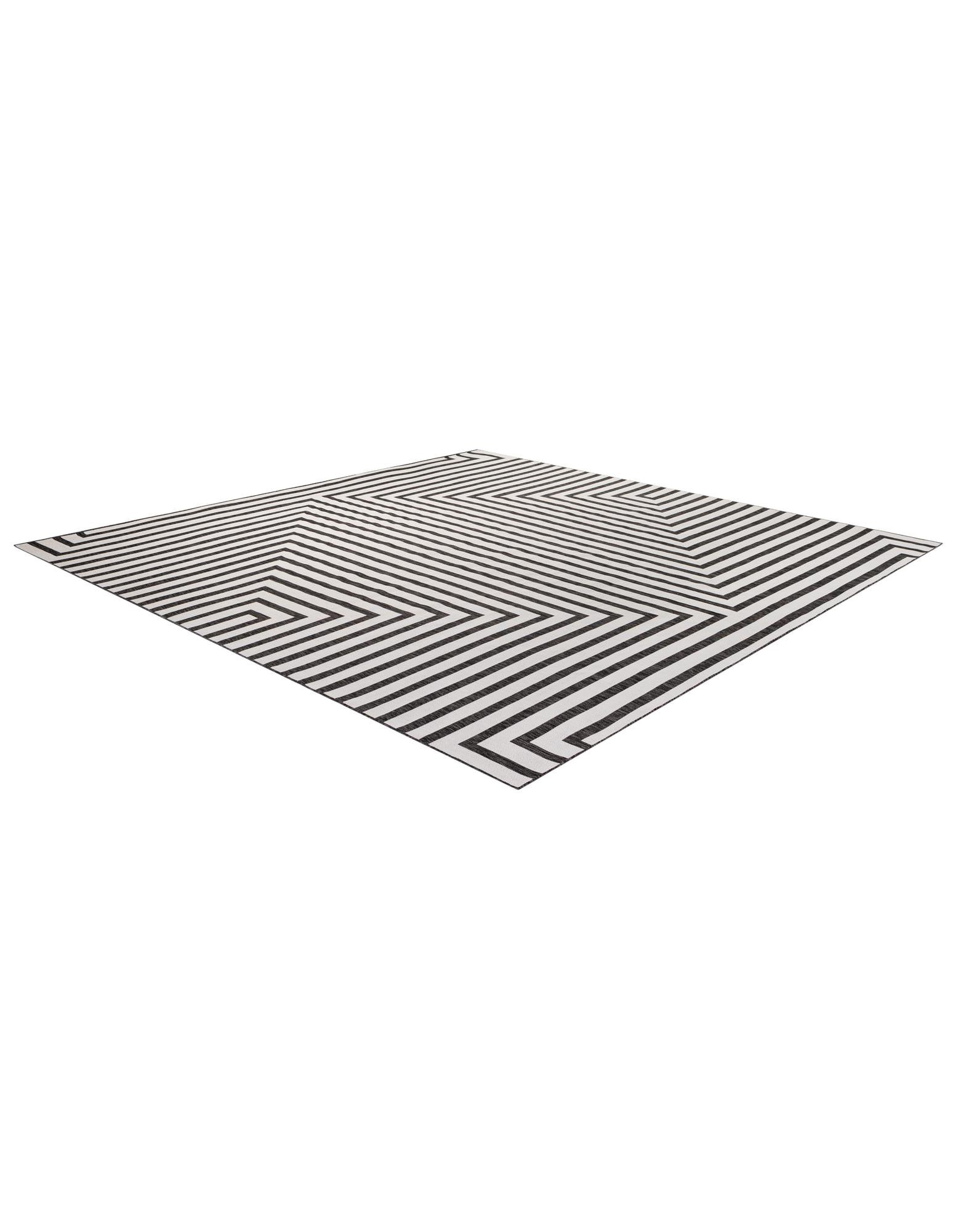 13' x 13' Easy-Clean Modern Indoor / Outdoor Square Rug