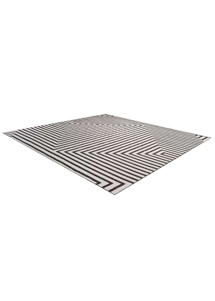 13' x 13' Easy-Clean Modern Indoor / Outdoor Square Rug