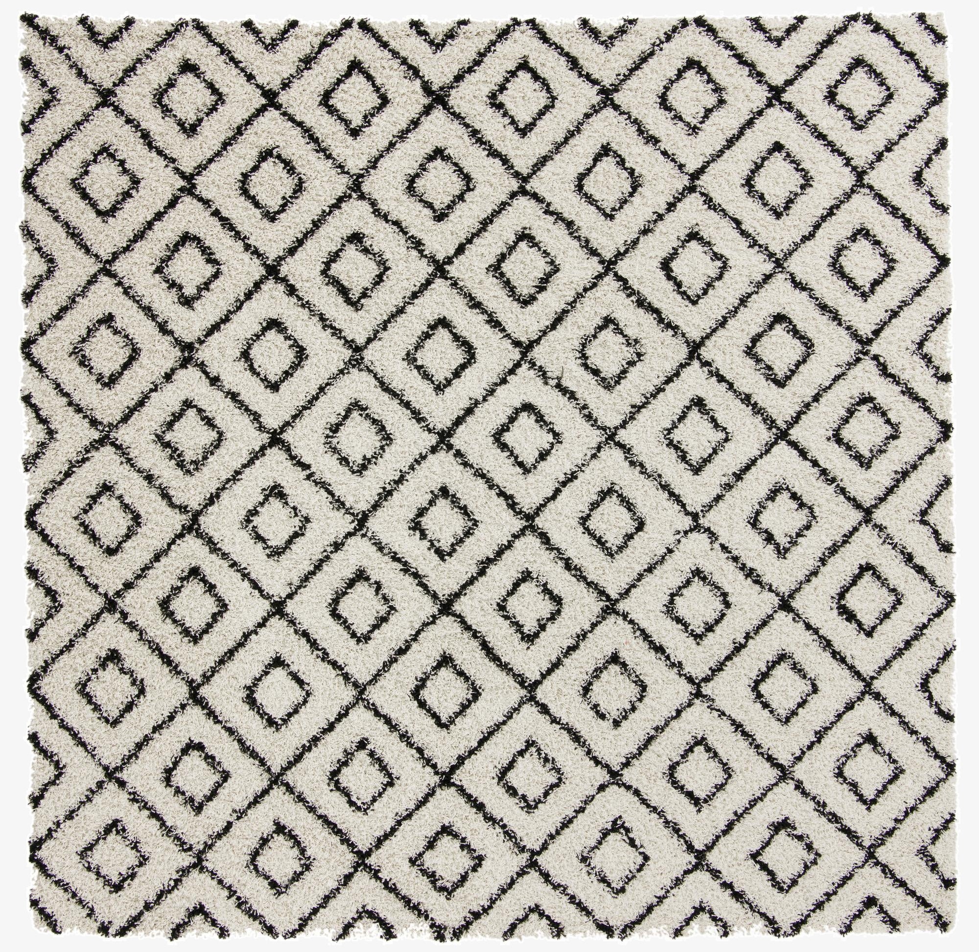 Primary image 10' x 10' Trellis Shag Square Rug