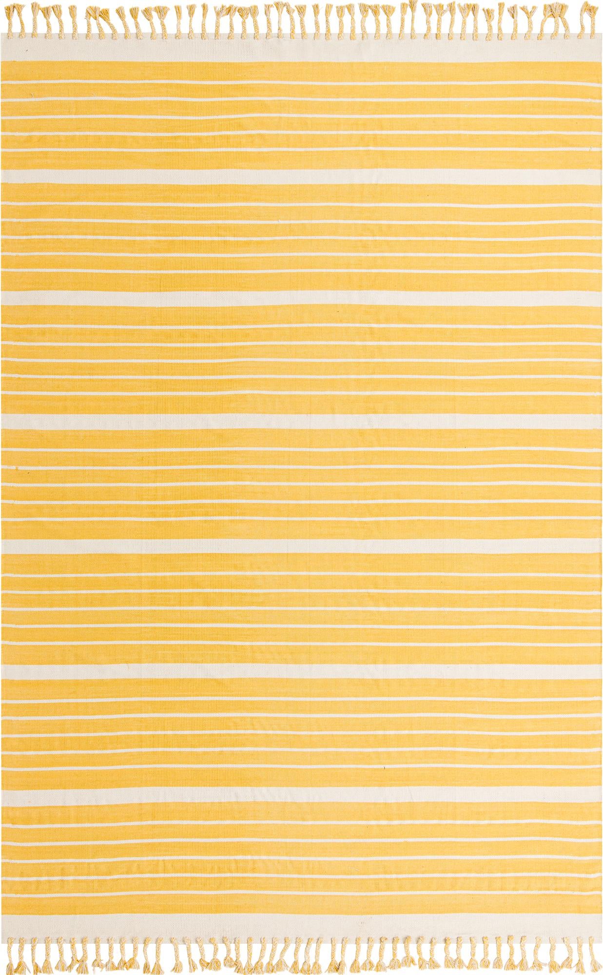 10' x 14' 1 Hand Woven Chindi Cotton Rug