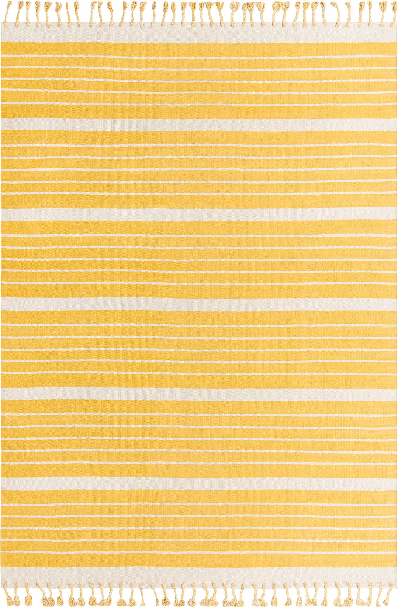 9' x 12' Hand Woven Chindi Cotton Rug