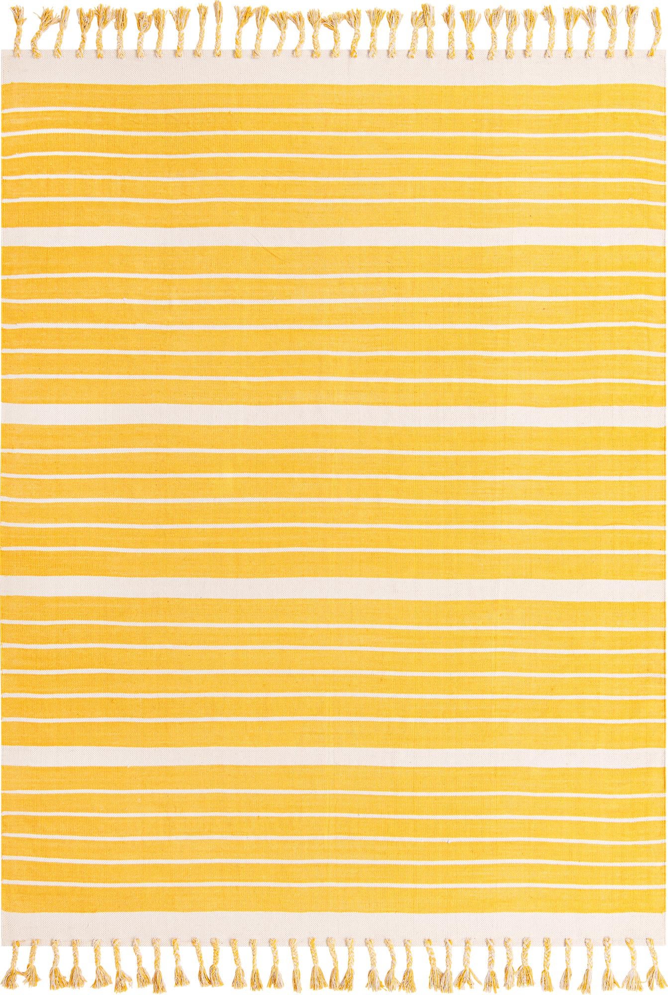8' x 10' Hand Woven Chindi Cotton Rug