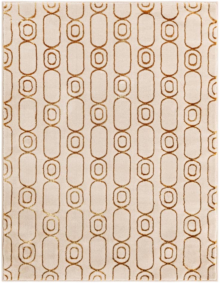 Detail image of 4' x 6' Vogue Geo Rug