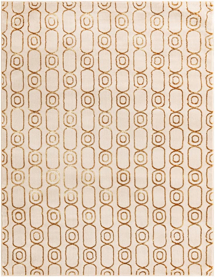 Detail image of 5' 3 x 8' Vogue Geo Rug