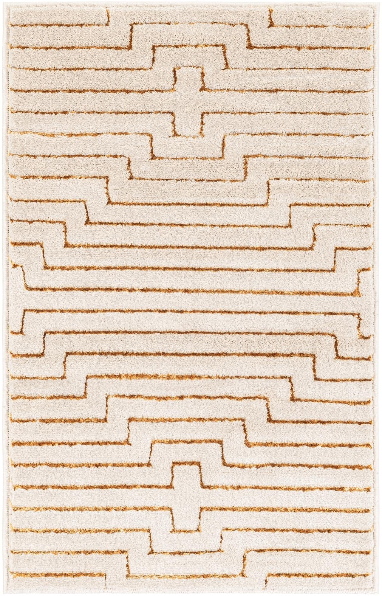 Rug White and Gold Swatch link