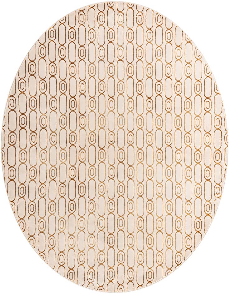 Detail image of 10' x 10' Vogue Geo Round Rug