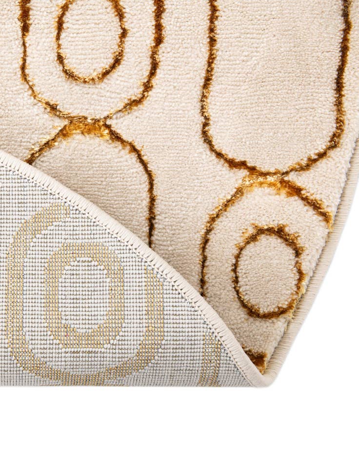 Detail image of 7' 10 x 7' 10 Vogue Geo Round Rug