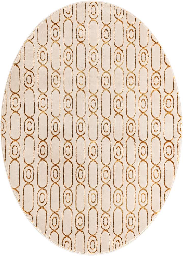 6' x 6' Vogue Geo Round Rug