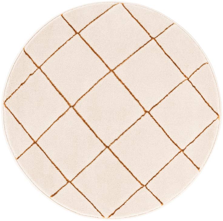 Detail image of 3' x 3' Vogue Geo Round Rug