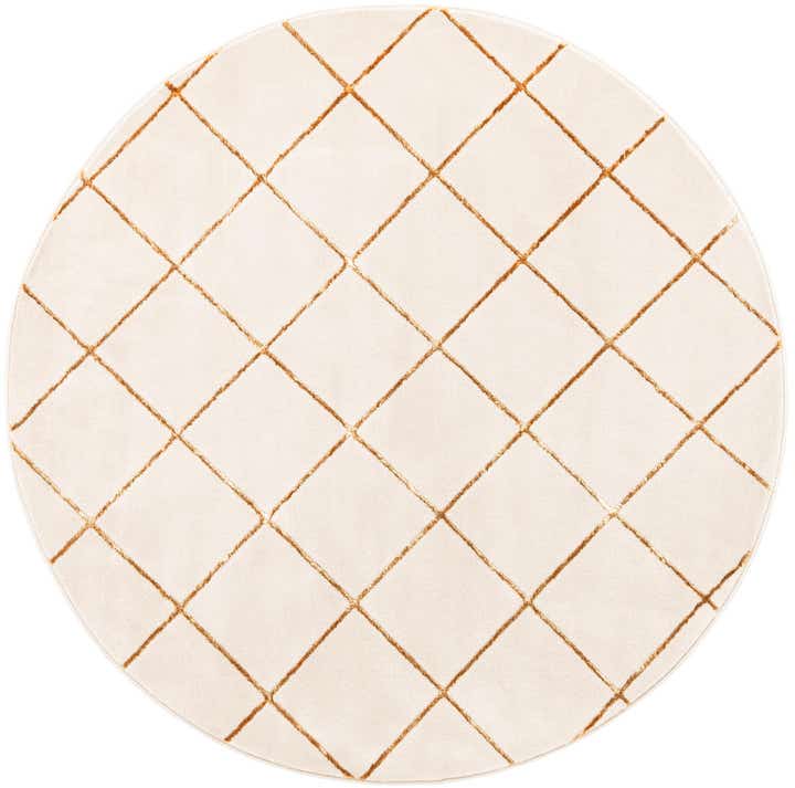 6' x 6' Vogue Geo Round Rug
