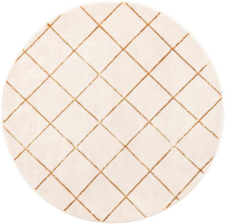 Detail image of 6' x 6' Vogue Geo Round Rug
