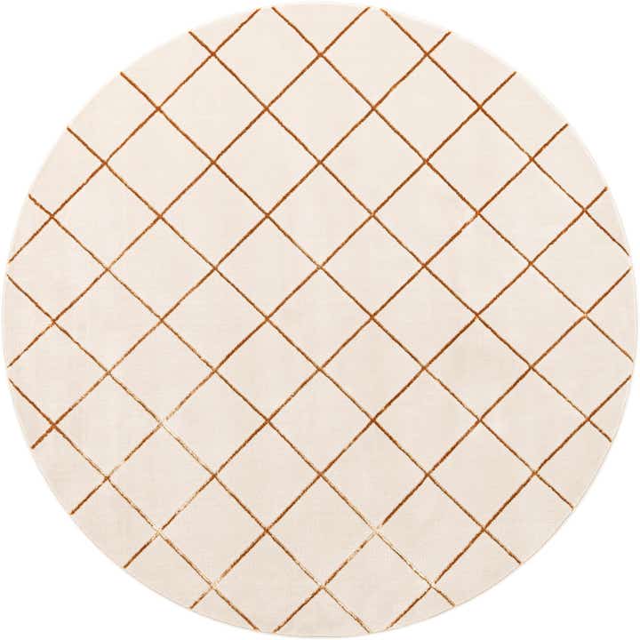 7' 10 x 7' 10 Vogue Geo Round Rug