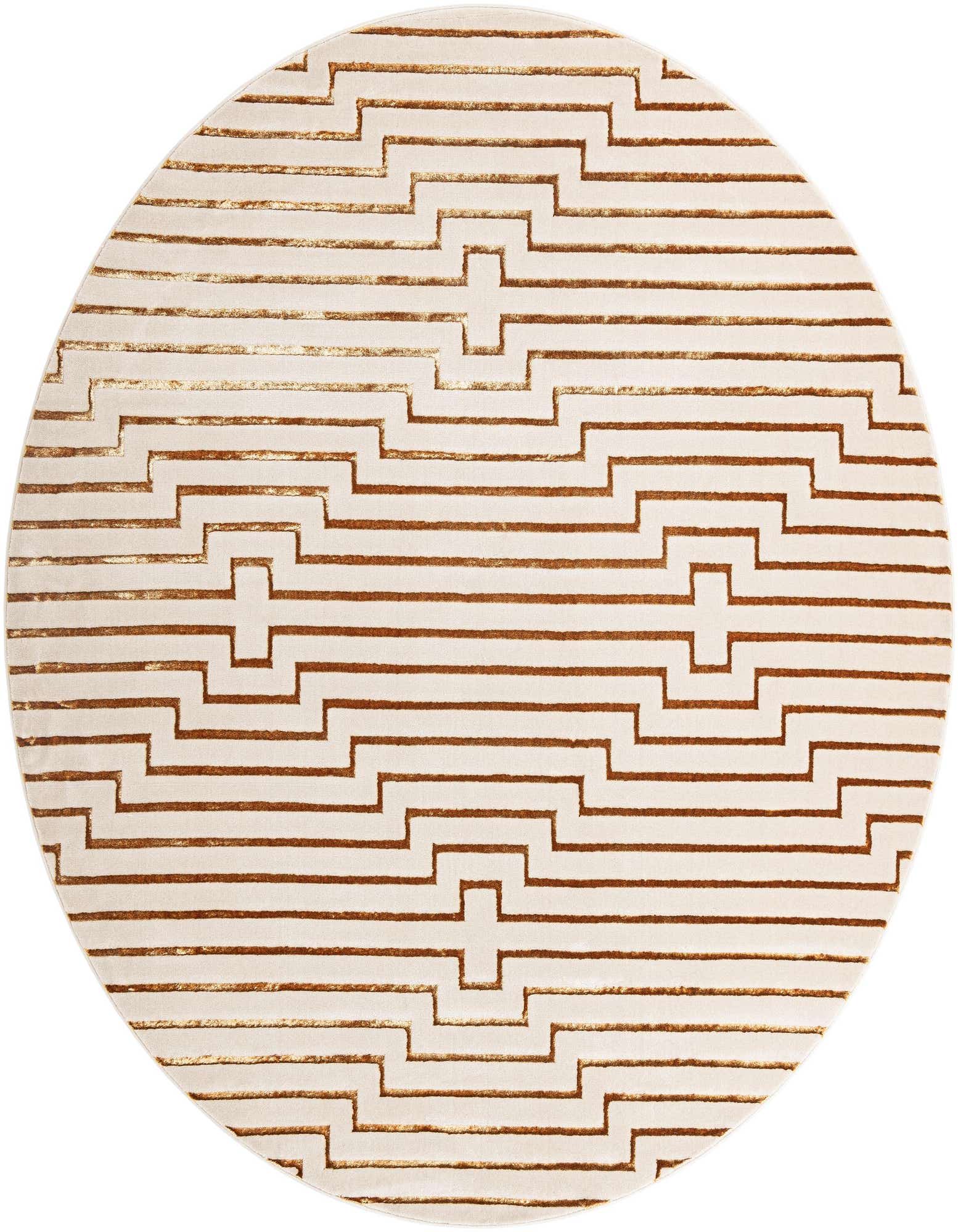 10' x 10' Vogue Geo Round Rug