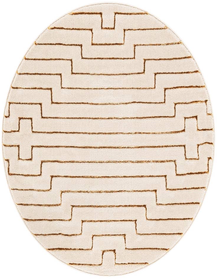 Detail image of 3' x 3' Vogue Geo Round Rug