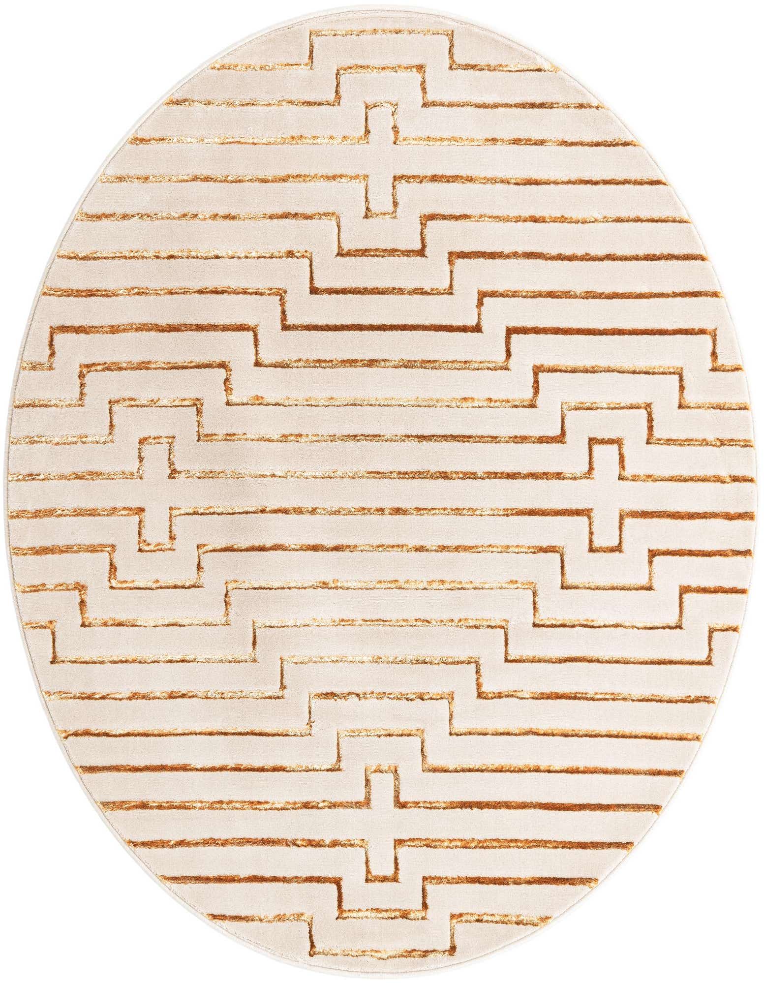 6' x 6' Vogue Geo Round Rug