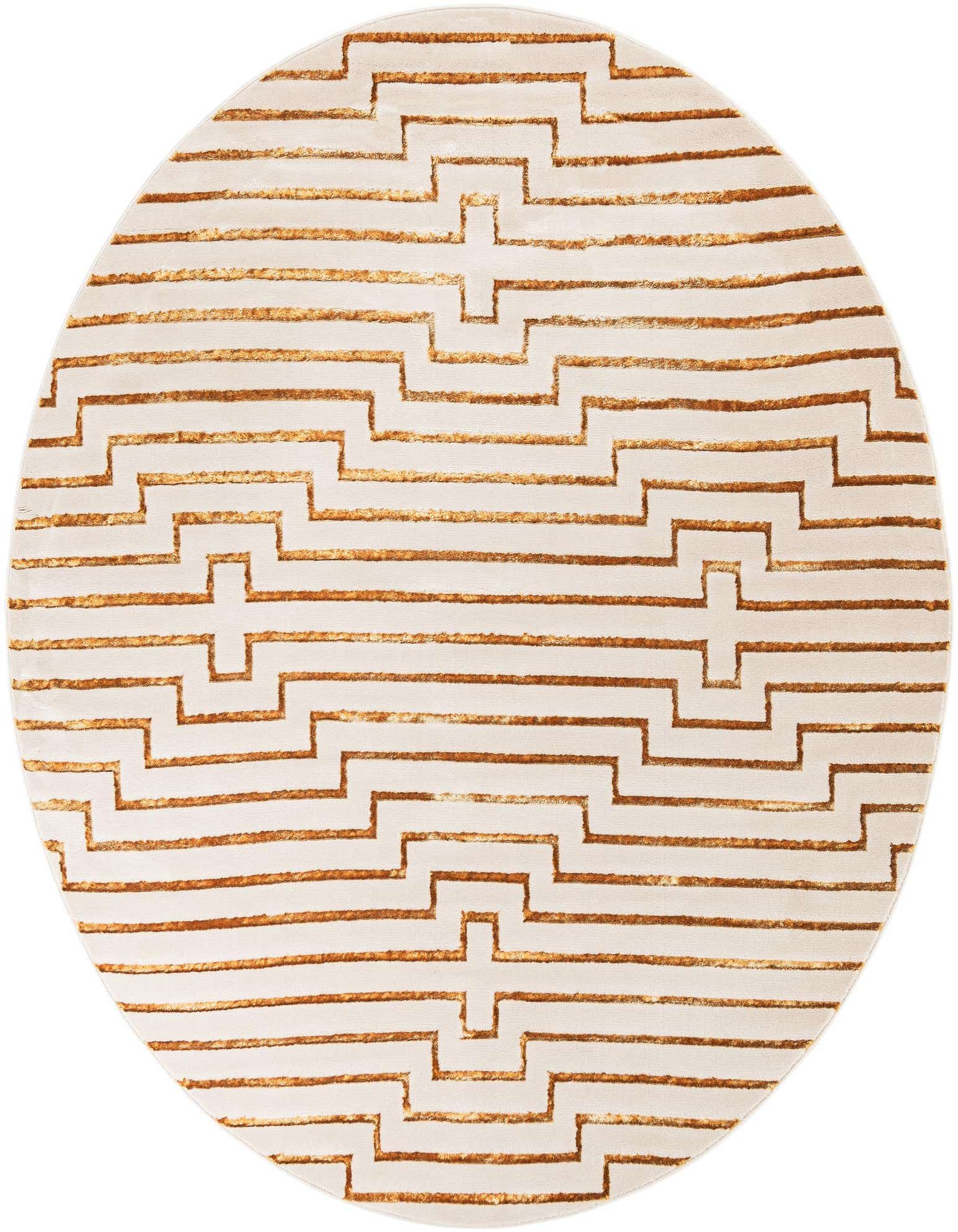 7' 10 x 7' 10 Vogue Geo Round Rug