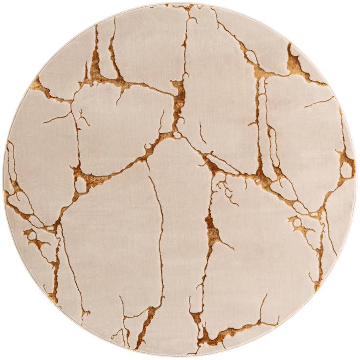 Detail image of 6' x 6' Vogue Geo Round Rug