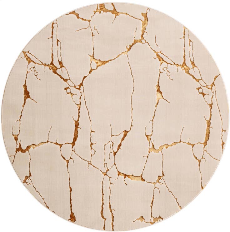 Detail image of 7' 10 x 7' 10 Vogue Geo Round Rug