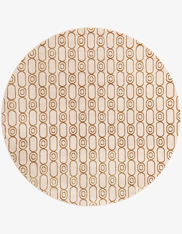 7' 10 x 7' 10 Vogue Geo Round Rug