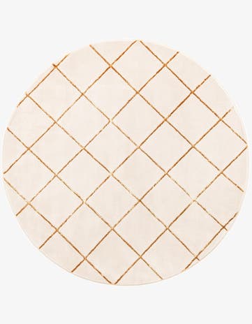 6' x 6' Vogue Geo Round Rug