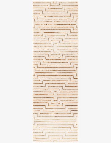 2' x 6' Vogue Geo Runner Rug