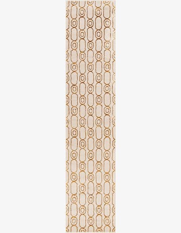 2' 7 x 12' Vogue Geo Runner Rug