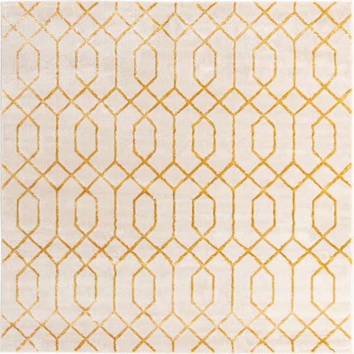 7' 10 x 7' 10 Marilyn Monroe™ Glam Trellis Square Rug