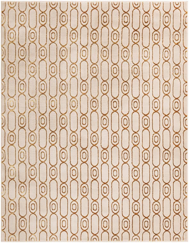Detail image of 7' 10 x 7' 10 Vogue Geo Square Rug