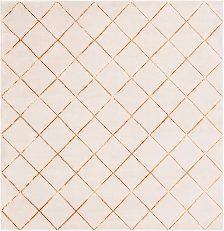 Detail image of 7' 10 x 7' 10 Vogue Geo Square Rug