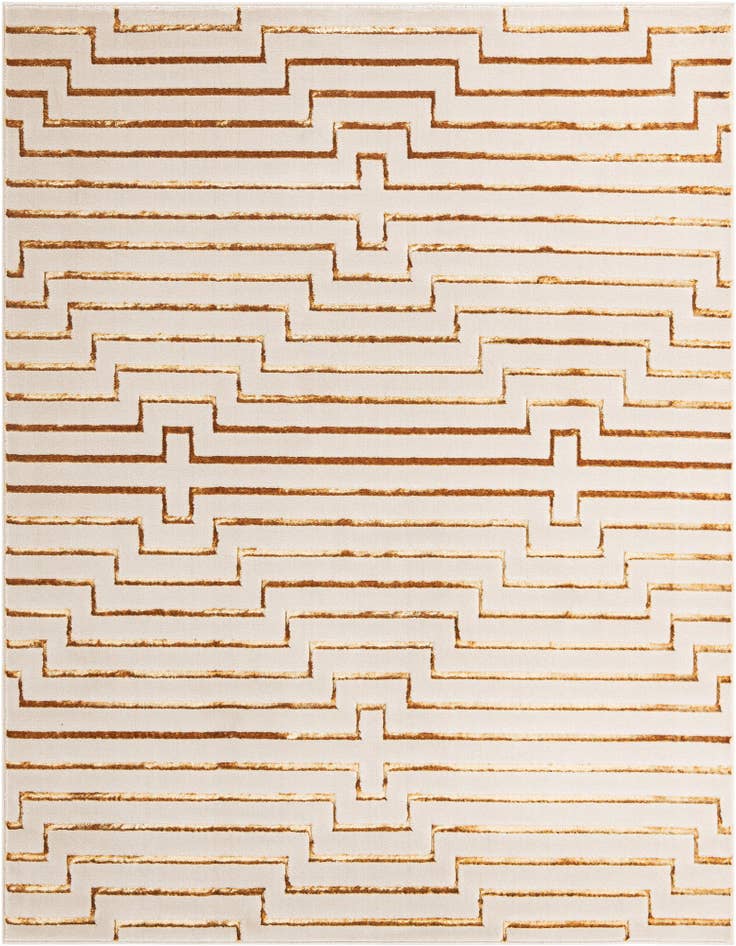 Detail image of 7' 10 x 7' 10 Vogue Geo Square Rug