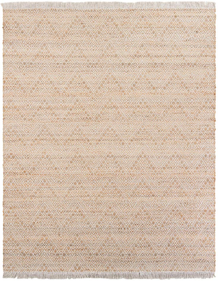 Detail image of 7' 10 x 10'  Hand Braided Jute Rug