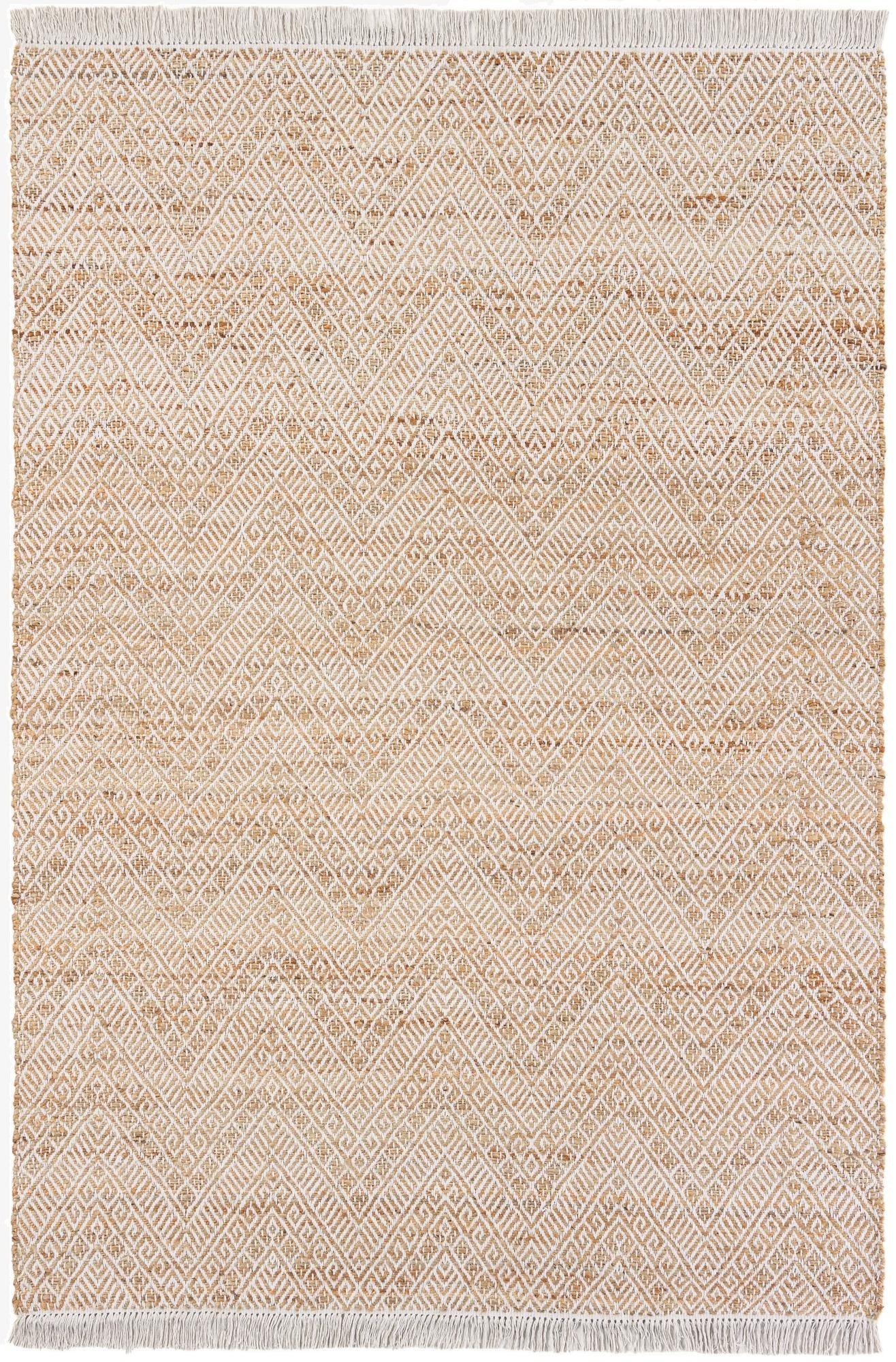 6' 1 x 9'  Hand Braided Jute Rug