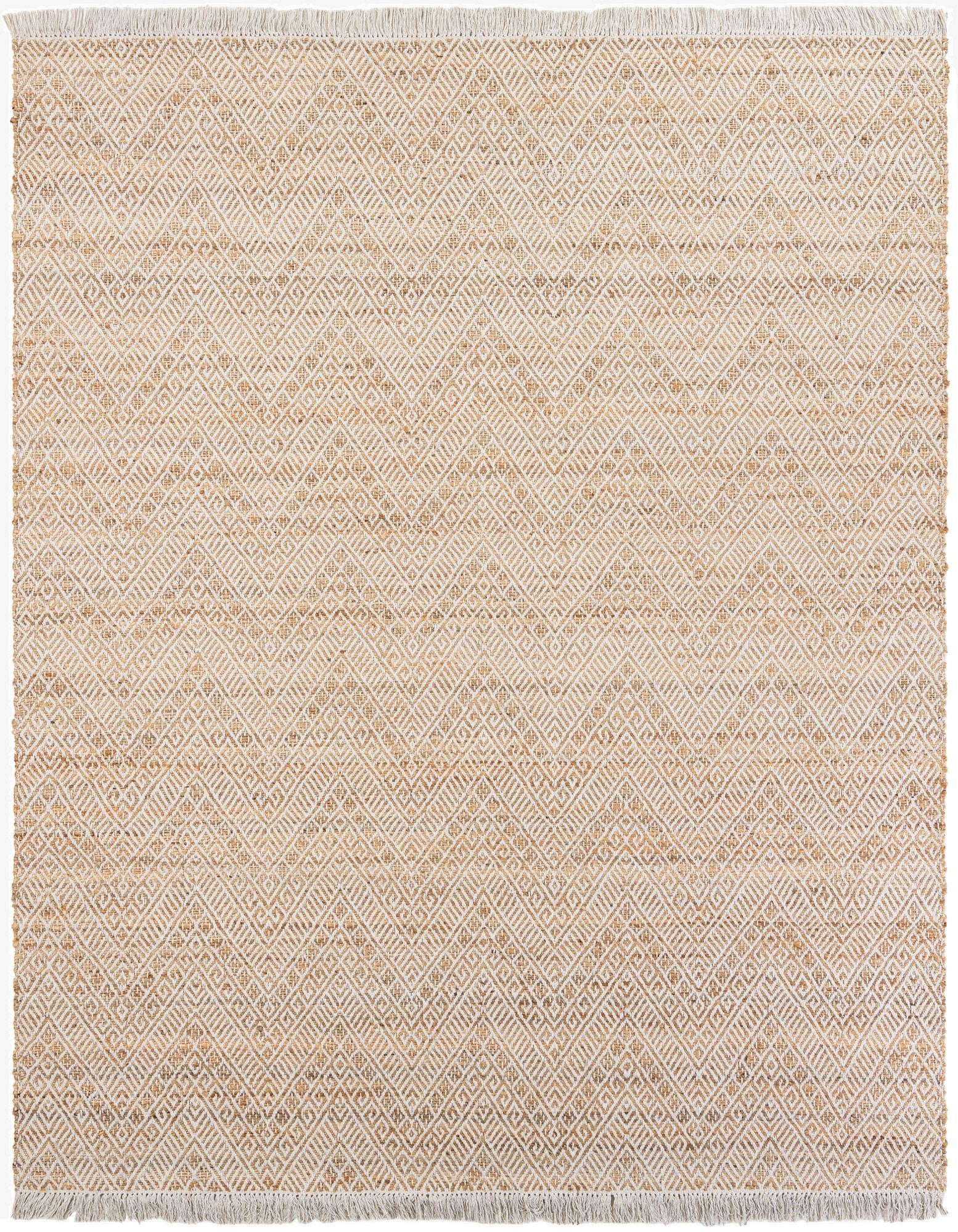 7' 10 x 10'  Hand Braided Jute Rug