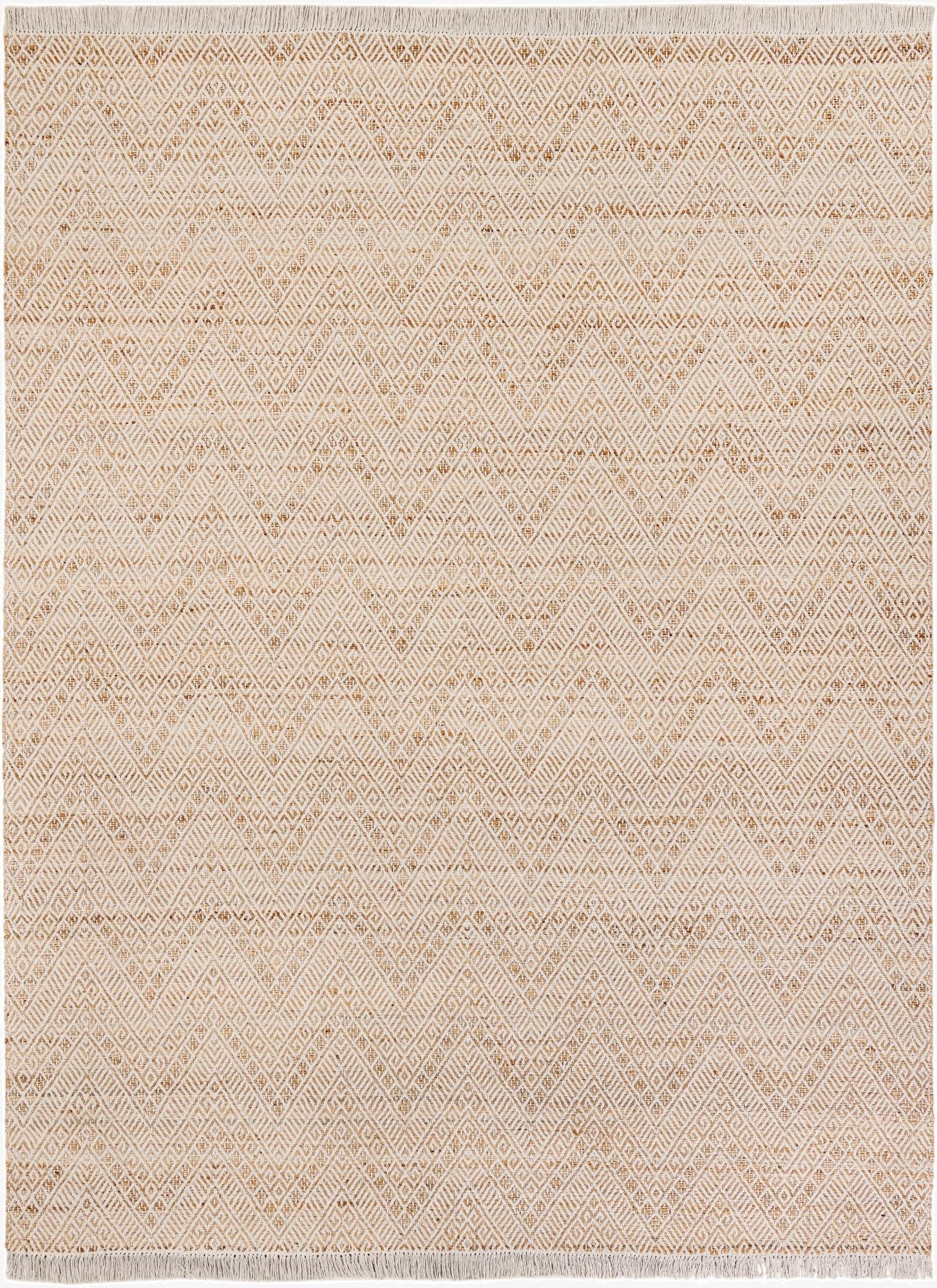 9' x 12'  Hand Braided Jute Rug