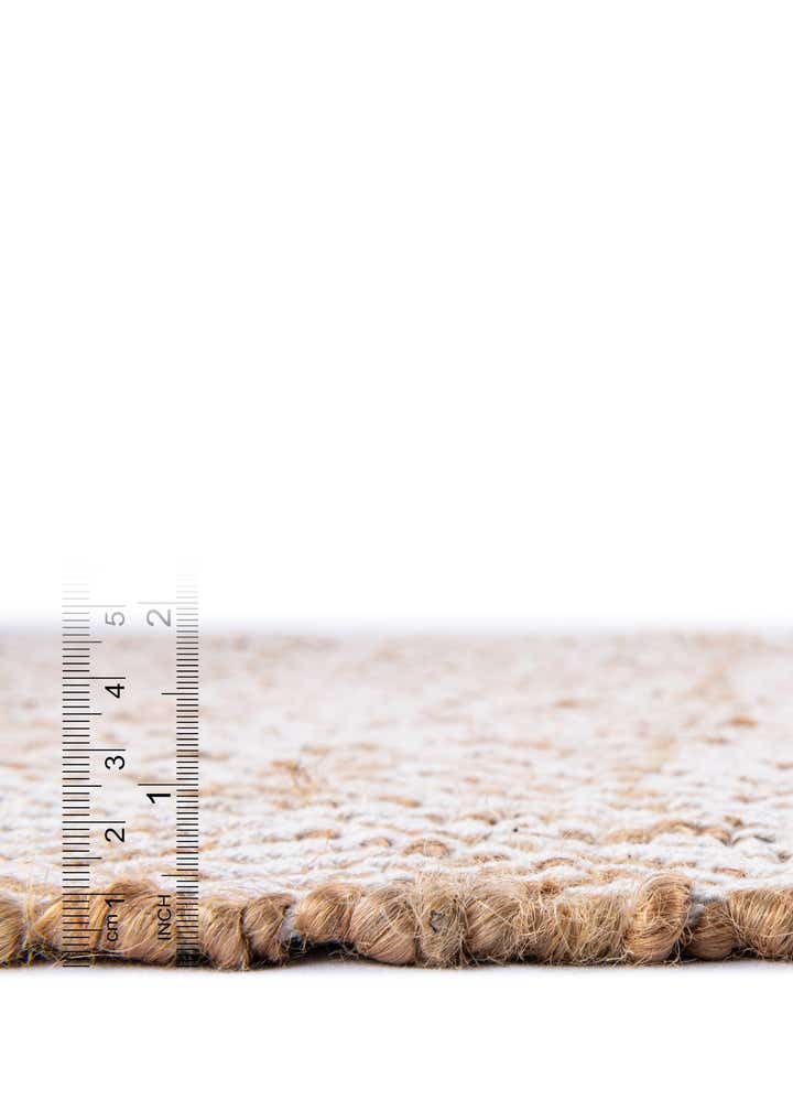 2' 7 x 10' Handmade Braided Jute Runner Rug