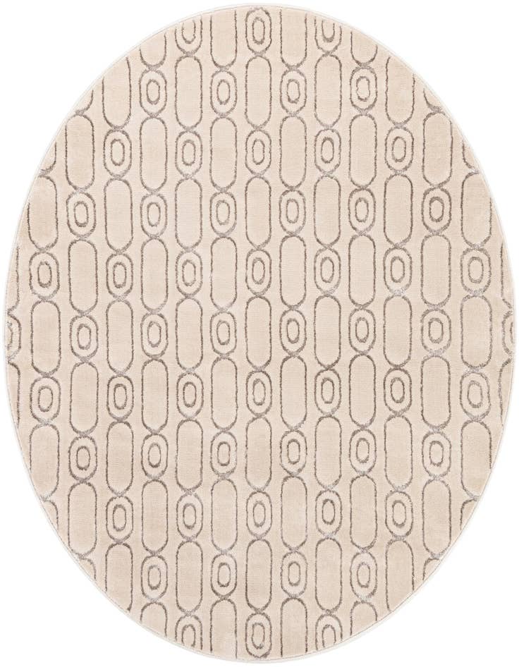 Detail image of 6' x 6' Vogue Geo Round Rug