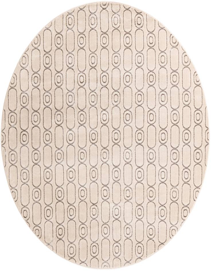 Detail image of 7' 10 x 7' 10 Vogue Geo Round Rug