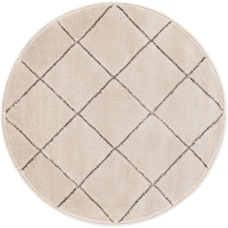 Detail image of 3' x 3' Vogue Geo Round Rug