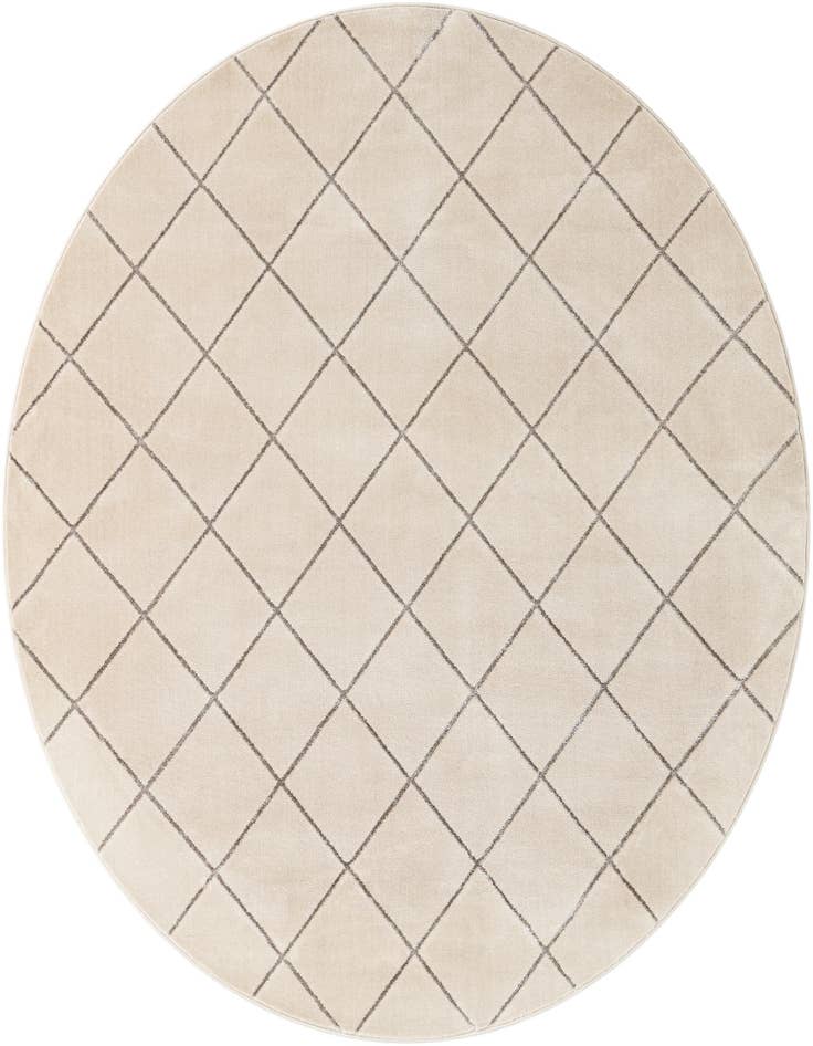 Detail image of 7' 10 x 7' 10 Vogue Geo Round Rug