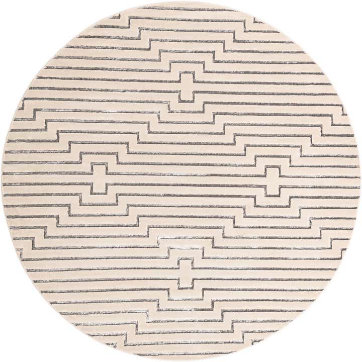 10' x 10' Vogue Geo Round Rug