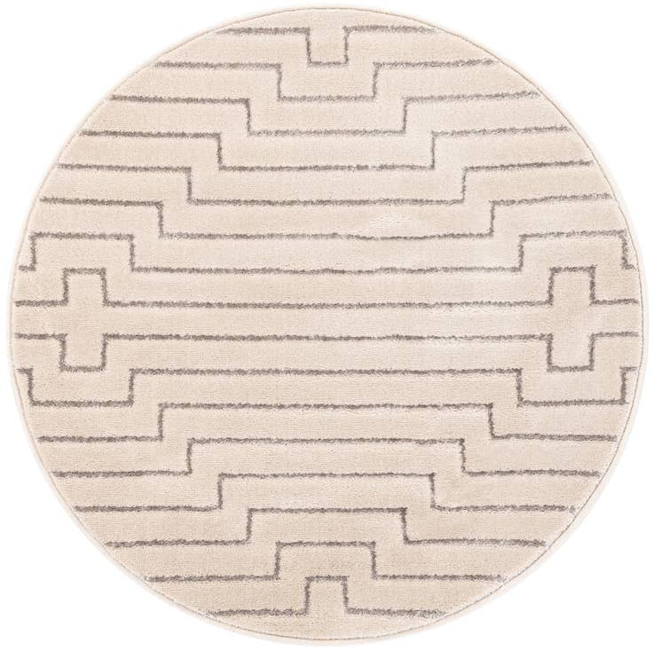 Detail image of 3' x 3' Vogue Geo Round Rug