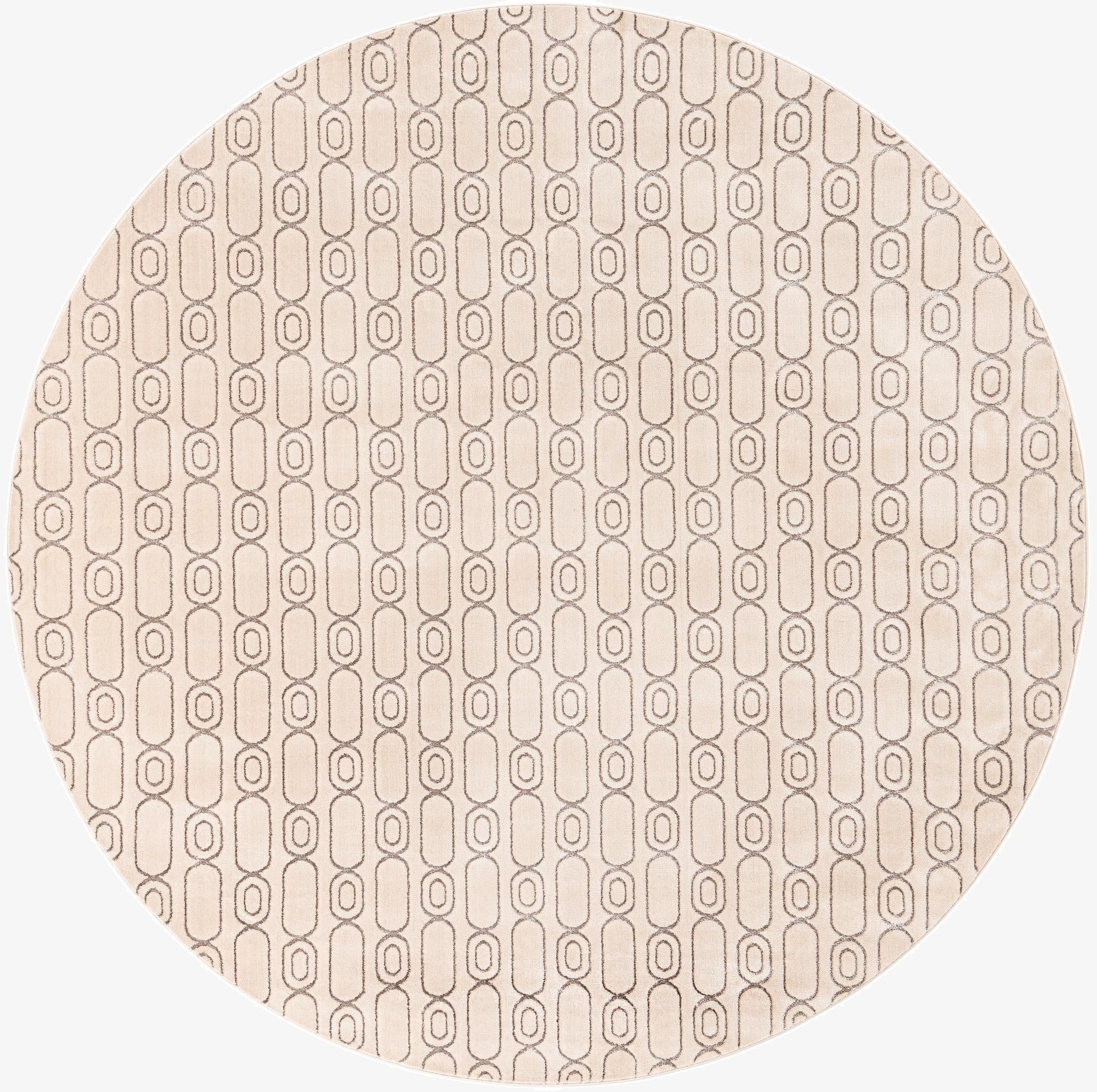 10' x 10' Vogue Geo Round Rug
