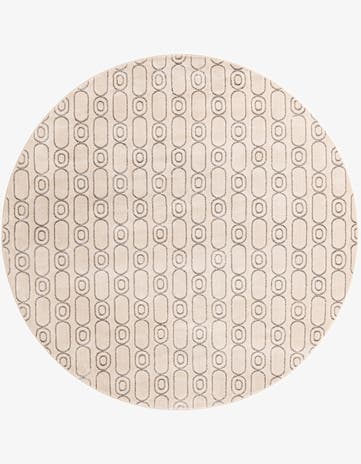 7' 10 x 7' 10 Vogue Geo Round Rug