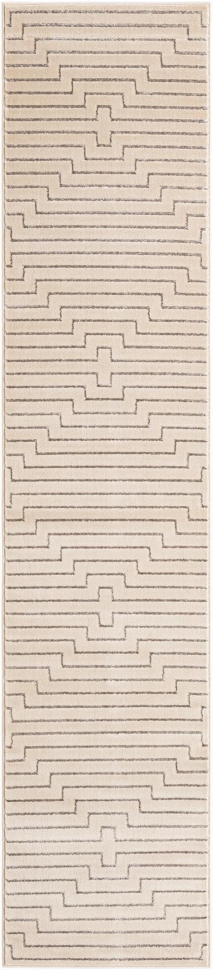 2' 7 x 12' Vogue Geo Runner Rug