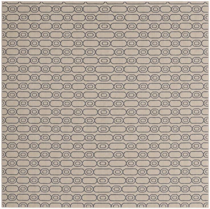 Detail image of 10' x 10' Vogue Geo Square Rug