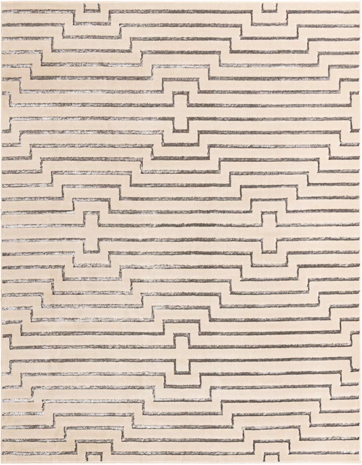 Detail image of 10' x 10' Vogue Geo Square Rug