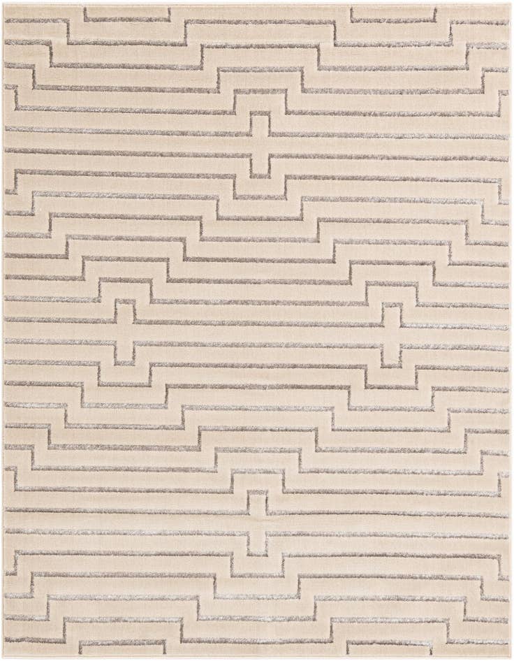 Detail image of 7' 10 x 7' 10 Vogue Geo Square Rug