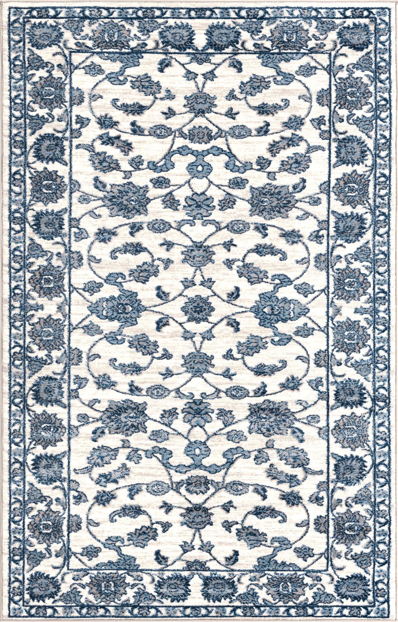 Rug White Blue Swatch link