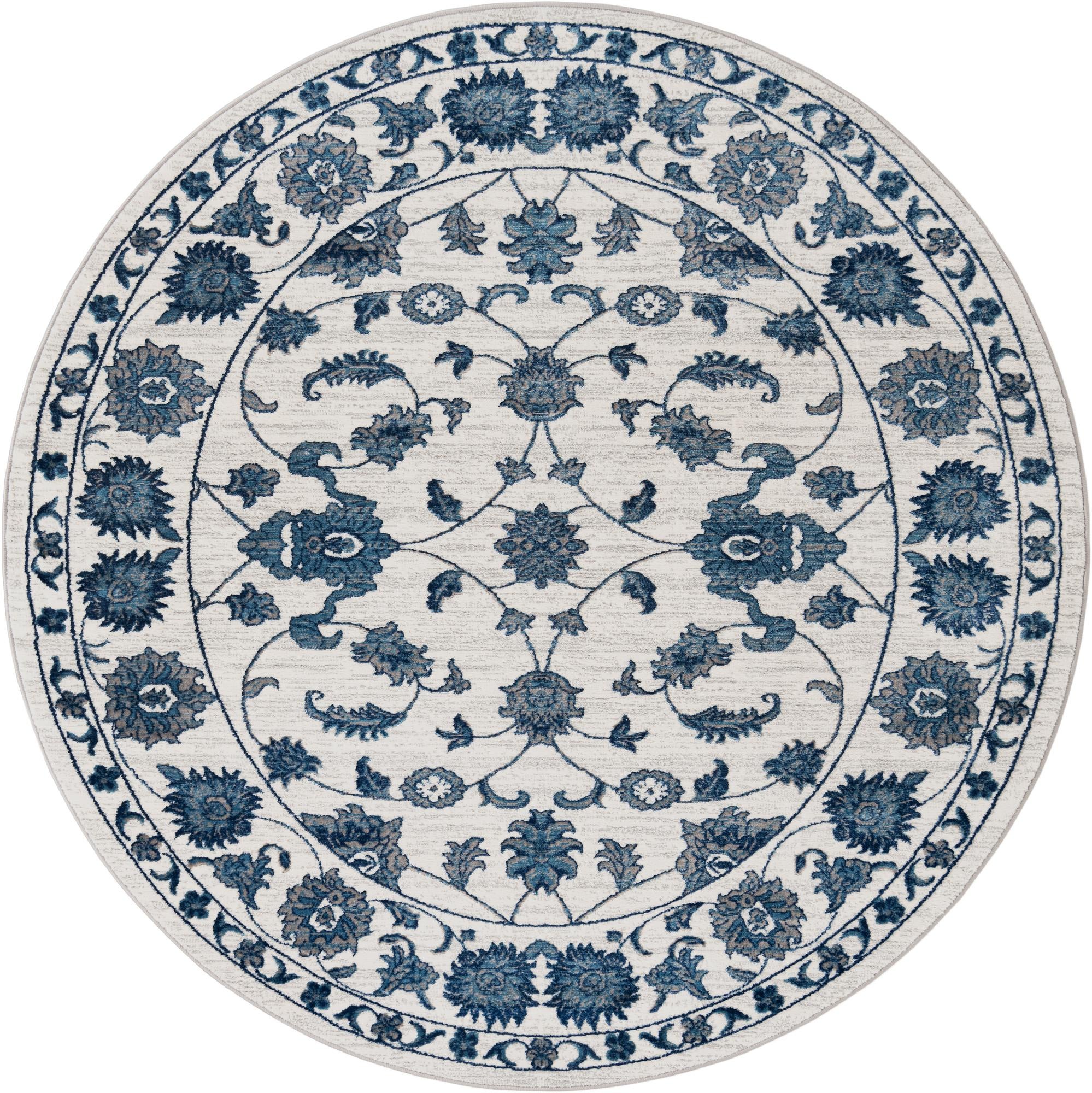 Rug White Blue Swatch link